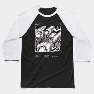 Atoms For Peace - AMOK Tracklist Album Baseball T-Shirt